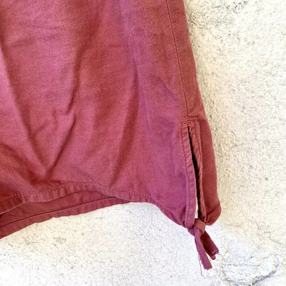 Madewell Viscose Autumn Berry Shorts Size Small - Picture 6 of 7